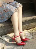 Nise Photo NO.070 Min - red single shoe with tip tip(20)